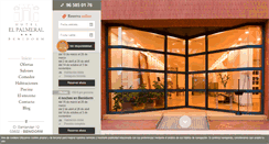 Desktop Screenshot of hotelpalmeral.com